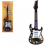 Teddies Kytara plast 53cm s popruhem na baterie se zvukem se světlem na kartě – Zboží Mobilmania