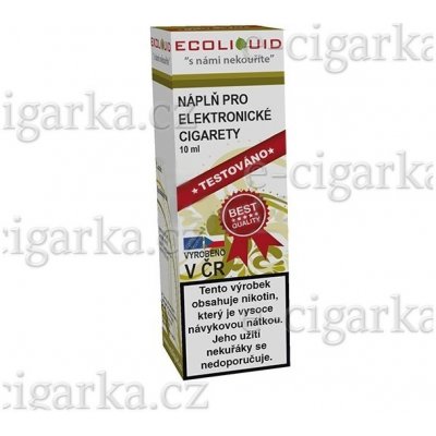 Ecoliquid ECOBULL 10 ml 3 mg – Zboží Mobilmania