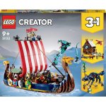 LEGO® Creator 31132 Vikingská loď a mořský had – Zboží Mobilmania