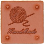 Naše galanterie Koženková cedulka Hand Made Klubíčko – Hledejceny.cz