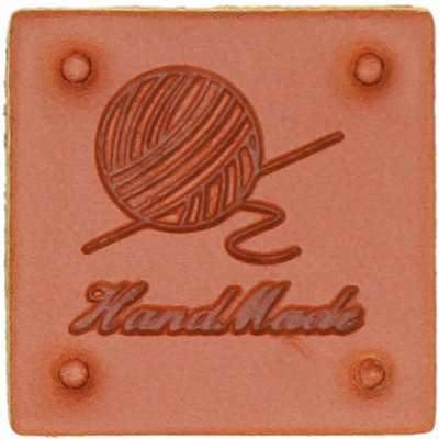 Naše galanterie Koženková cedulka Hand Made Klubíčko – Hledejceny.cz