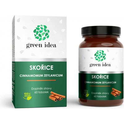 Green idea Skořice tobolky 60 ks – Hledejceny.cz