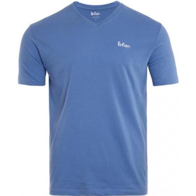 Lee cooper tričko výstřih do V Modrá