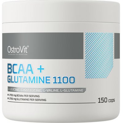 OstroVit BCAA + Glutamine 1100 150 kapslí – Zboží Dáma