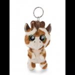 Přívěsek na klíče Nici Giraffe Halla 9 cm polyester béžová/hnědá – Zbozi.Blesk.cz