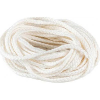 Bavlněný knot na svíčky do přírodního vosku č. 5 - 1m | Knoty na svíčky | Knoty pro výrobu svíček | Knot do svíčky | Knot na výrobu svíček 1m – Sleviste.cz