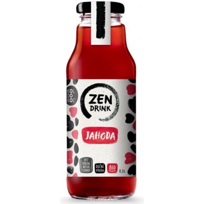 Zen bio nápoj jahoda 300 ml – Zboží Dáma