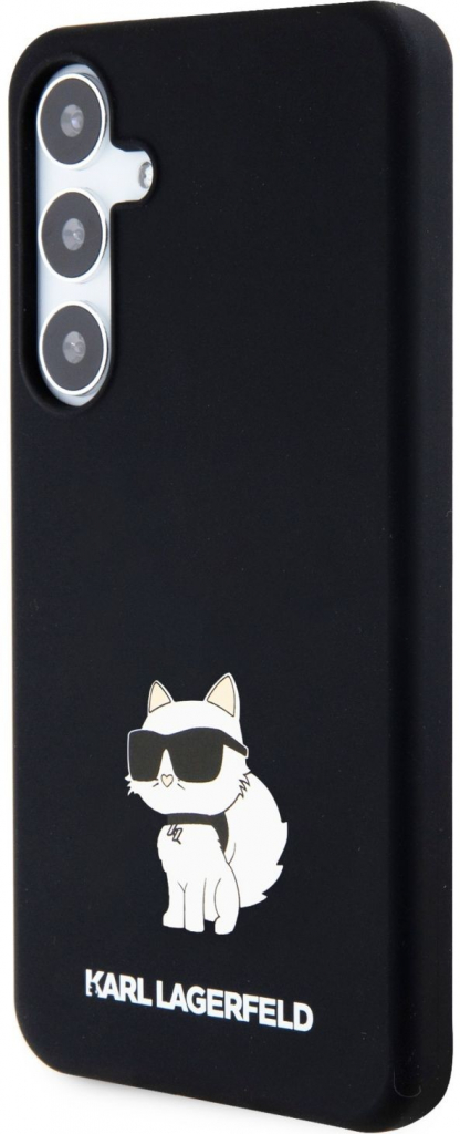 Karl Lagerfeld Liquid Silicone Choupette NFT Samsung Galaxy S24+ černé