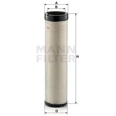 MANN FILTER Vzduchový filtr CF 1570 – Hledejceny.cz