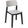 Zahradní židle a křeslo TOOMAX Zahradní židle BISTROT ITALIA, plastová grafit/šedá