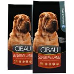 Cibau Adult Dog Sensitive Medium & Maxi Lamb 2 x 12 kg – Hledejceny.cz