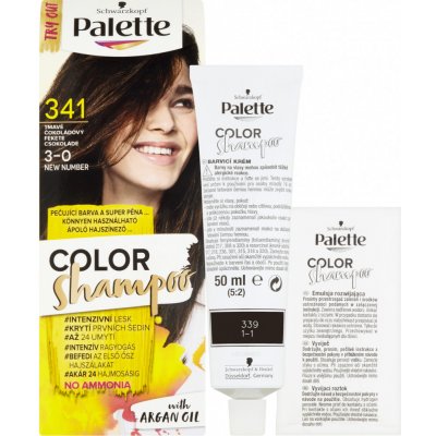 Pallete Color Shampoo čokoládový 341 – Zbozi.Blesk.cz