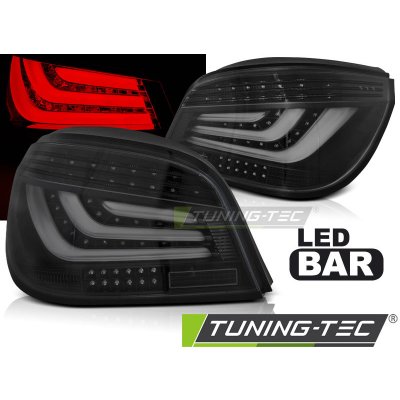 Zadní světla BMW E60 03-07 černý LED BAR – Hledejceny.cz