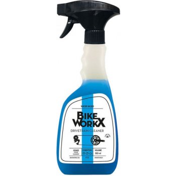 BikeWorkX Drivetrain Cleaner Modrá 500 ml