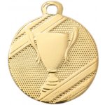Medaile univerzální s pohárkem 32 mm Zlatá – Hledejceny.cz