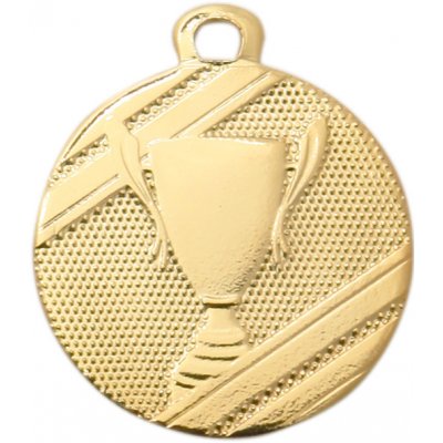Medaile univerzální s pohárkem 32 mm Zlatá – Hledejceny.cz