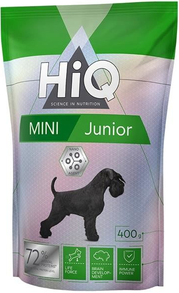 HiQ Dog Dry Junior Mini 400 g