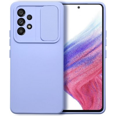 Pouzdro SLIDE Case s krytkou fotoaparátu Samsung Galaxy A13 Fialové