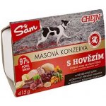 Chejn Sam hovězí maso vnitřnosti celer bazalka 415 g – Hledejceny.cz