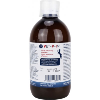 Plerasan VET-P-IM sirup 500 ml – Zboží Mobilmania