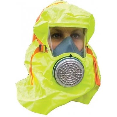 Dräger úniková maska S-CAP - filtrační kapuce pro nouzový únik Únikové masky: Pouzdro plast – Zboží Dáma