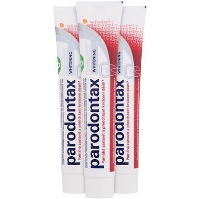 Parodontax Whitening Trio bělicí proti krvácení a zánětu dásní 3 x 75 ml – Zbozi.Blesk.cz