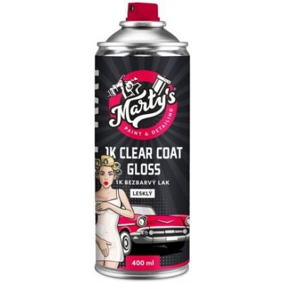 Marty's 1K Bezbarvý lak ve spreji 400ml | Zboží Auto