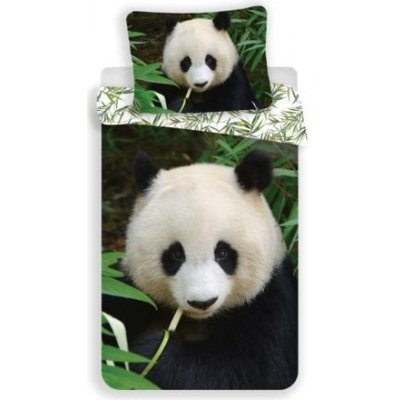 Jerry Fabrics bavlna povlečení Panda 02 140x200 70x90 – Zboží Mobilmania