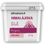 Allnature himalájská sůl růžová hrubá 5 kg – Zboží Mobilmania