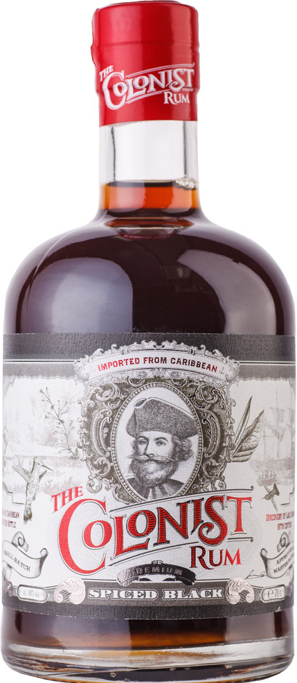 Colonist Black Spiced 40% 0,7 l (holá láhev)