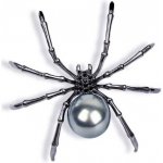Amparo Miranda brož Spider BR2147 silver – Sleviste.cz