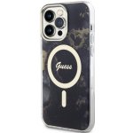Pouzdro Guess marble IML gelové s MagSafe iPhone 14 Pro Max - černé – Zboží Mobilmania
