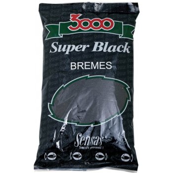 Sensas Krmení 3000 Super Black 1kg Cejn Černý