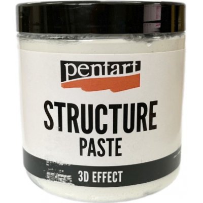 Pentart Pasta strukturovací bílá 500 ml – Zboží Mobilmania