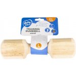 DUVO+ Aportovací činka ze dřeva pro psy L 24,5 x 6,5 x 6,5 cm 475 g – Hledejceny.cz