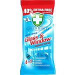 Green Shield Glass & Window vlhčené ubrousky na okna a skleněné povrchy 50 ks – Zboží Dáma