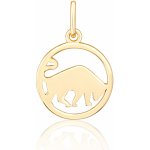 JVD Pozlacený přívěsek znamení Býk SVLP1080X61GOBY – Sleviste.cz