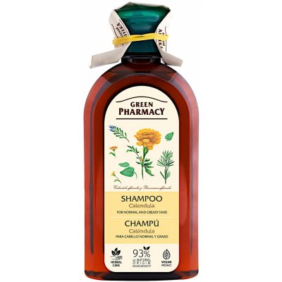 Green Pharmacy šampon pro mastné vlasy Měsíček a rozmarýnový olej 350 ml
