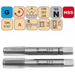 NÁSTROJE CZ Sadový závitník G7/8" I+III SADA A HSS DIN 5157 - 0302 - CZZ0302-G7/8"-SD-A – Hledejceny.cz