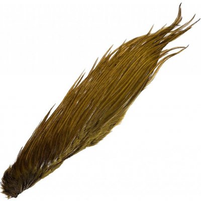 Whiting Kohoutí sedlový skalp Half Cock Saddles Bronze Grade žluto-černá – Hledejceny.cz