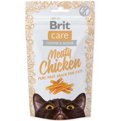 Brit Care Cat Snack Meaty Chicken 50 g – Zbozi.Blesk.cz
