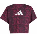 adidas dětské tričko G TI AOP TEE růžová – Sleviste.cz