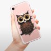 Pouzdro a kryt na mobilní telefon Apple Pouzdro iSaprio Owl And Coffee - iPhone 7