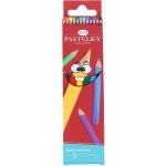 MFP 6330509 pastelky triangular s ořezávátkem 6 ks – Zboží Dáma