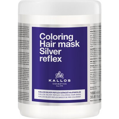 Kallos Maska na vlasy Silver Reflex 1000 ml – Zbozi.Blesk.cz