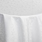 Veba Ubrus CARLO Ornament bílá 140x140 cm – Zbozi.Blesk.cz