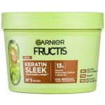 Garnier Fructis Keratin Sleek maska na vlasy pro suché a poškozené vlasy 370 ml – Zboží Dáma