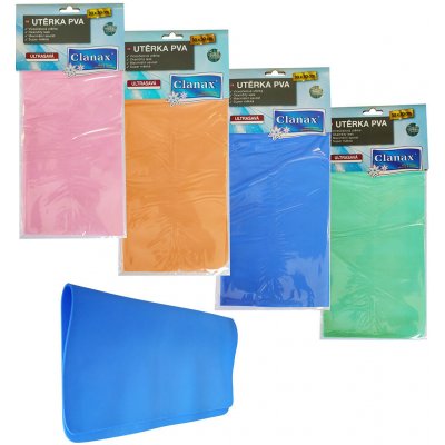 Clanax Utěrka ultrasavá 30x30cm PVA mix variant či barev 1 ks – HobbyKompas.cz