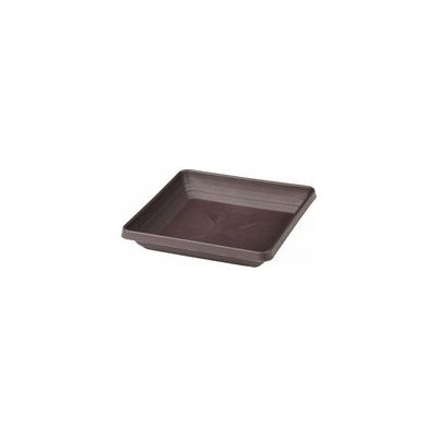 Plastia miska čtyřhranná Lotos 20 x 20 cm čokolada – Zboží Dáma