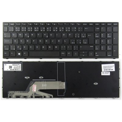 česká klávesnice HP Probook 450 G5 455 G5 470 G5 černá CZ/SK